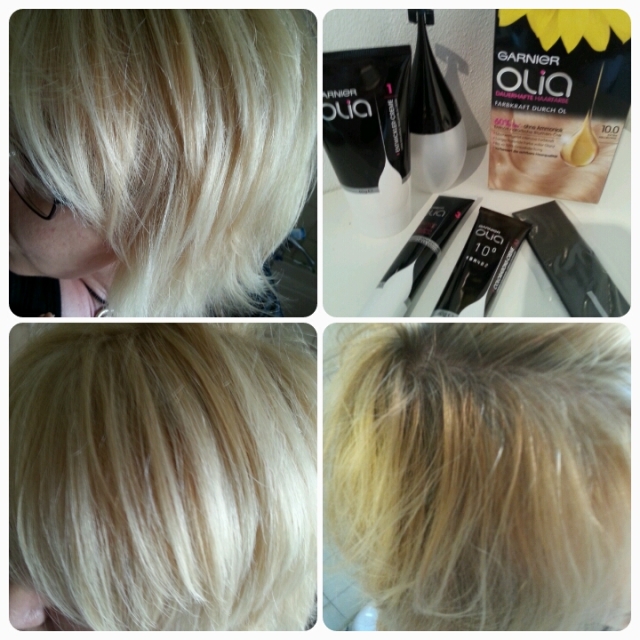 Garnier blog OLIA | Haarfarbe. dauerhafte gittis test